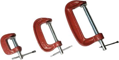 Luxuro C-clamps set (1, 2, 3 inch) Multi Vise Tool