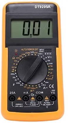 Bs Spy High Accuracy Digital Multimeter with Capacitance Current Voltage Resistance Digital Multimeter