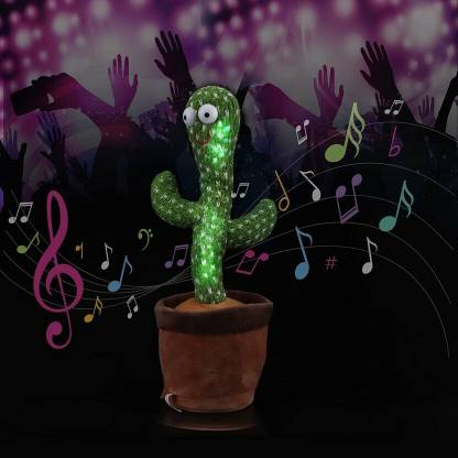 Digicom Dancing Cactus Talking Toy