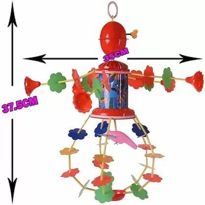 MS TOYS Hanging Cradle.New Born Baby,Merry go Round Hang Toys Soothing Music,jhoomer Toy