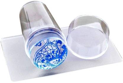 lirtiin Nail Stamping Head with A Lid Big Scraper