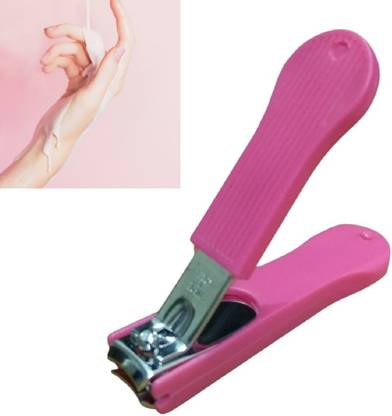 Naveeneha Stainless Steel Pink Nail Clipper