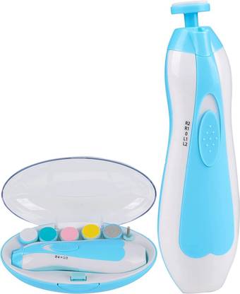DN BROTHERS Baby Nail Trimmer File with Light Battery Operated Safe Nail Clippers Kit DN364