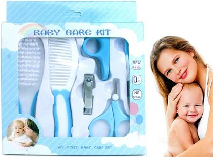 MomBela Bundle of Love 6-Piece Baby Care Grooming Kit