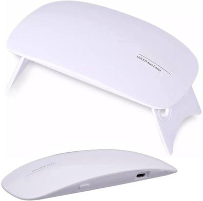 requin Mini UV LED Nail Lamp, Portable Gel Light Pocket Size Nail Dryer with USB Cable Nail Polish Dryer