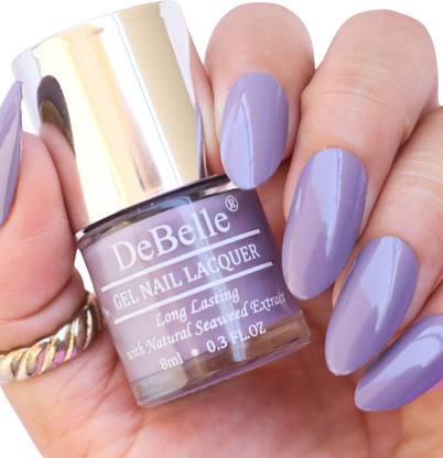 DeBelle Gel Nail Lacquer Violet Nail polish- 8 ml Viola Dew