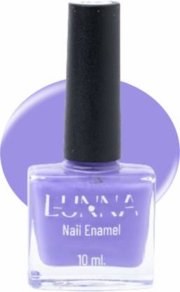 LUNNA Nail Enamel - Extra Strengthening, High Gloss & Shine 10ml Lavender