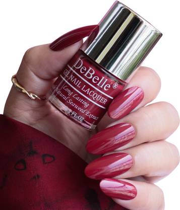 DeBelle Gel Nail Lacquer Merlot Rose (Wine Red)