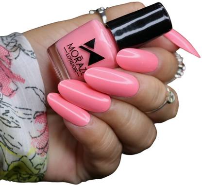 MORAZE Paint Your Own Rainbow Nail Paint | Long Lasting Enamel | Nail Polish | Nail Paint | 5 ML | Peach | Shade:- Shalala la la Shalala la la
