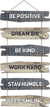 BMB collection Wooden Religious Name Plate