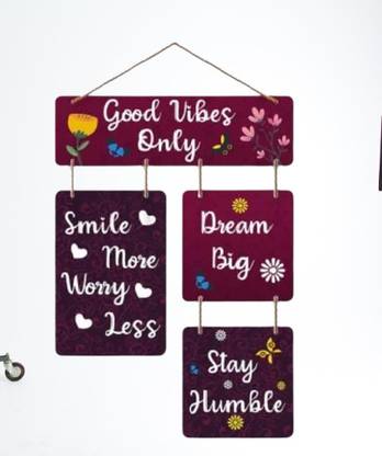 BNB COLLECTION Wooden Religious Name Plate