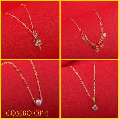 Gold-plated Plated Alloy Necklace