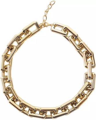 Gold-plated Plated Alloy Necklace