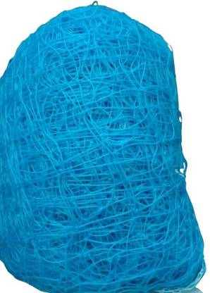 Rohinya 90x10 Foot Nylon & PE Material Ground Boundary Cricket Net (Blue) Cricket Net
