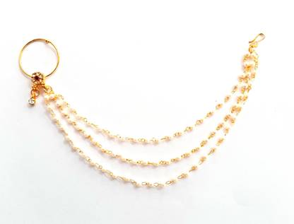 TREADEX Beads Gold-plated Plated Alloy, Brass Nathiya