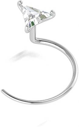 SOMYA Zircon Sterling Silver Nose Stud