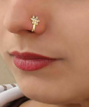 Renu Creations Gold-plated Plated Metal, Alloy, Brass, Tungsten Nose Stud