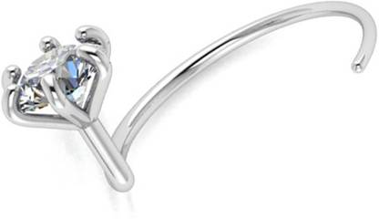 SOMYA Zircon Sterling Silver Nose Stud