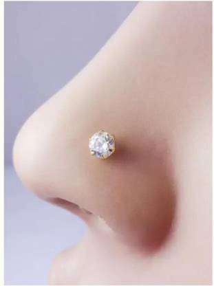 TulipMash Gold-plated Plated Metal, Alloy, Brass, Tungsten Nose Stud