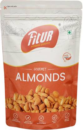 FitUR California Jumbo Plain Dry fruits Naturals Almonds
