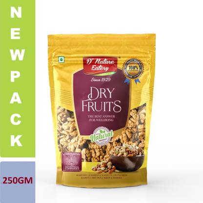 D'Nature Eatery New Tranding Premium Walnut Kernel (giri) Pack Of 250g Walnuts