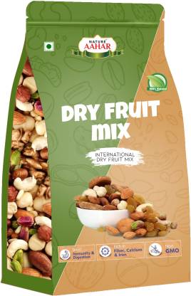Nature Aahar PREMIUM HEALTHY DRY FRUIT MIX COMBO OF CASHEW|ALMOND|RAISINSNS|APRICOT|WALNUT| Assorted Nuts  (1 kg)