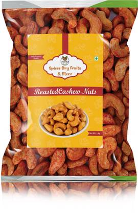 Nutshell Garlic Chilly Roasted Spicy Khaju | Cashews