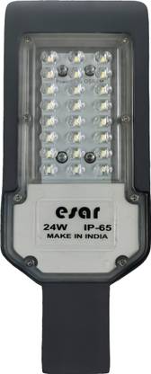Esar 24W LED Street Light - Waterproof - Metal Body - Cool White - Lens model Street Light Outdoor Lamp