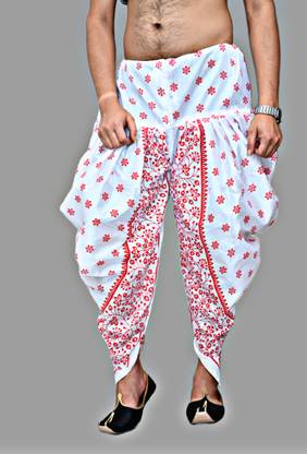 Dupion Silk Printed Patiala