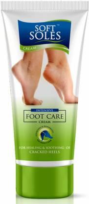 SOFT SOLES Herbal Foot Cream | Intensive Repair for Cracked Heels | Smooth Feet