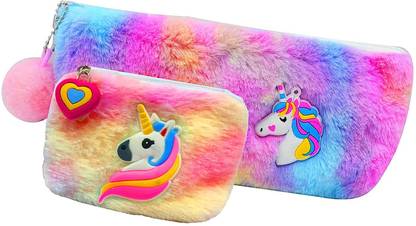 Dilurban Fur Art Canvas Pencil Boxes