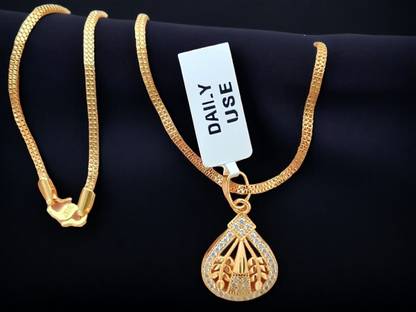 SAPNAPALACE Gold-plated Brass Pendant