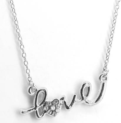 GUNGUN Cursive Style Love Name Letter Flower Silver Charm Locket Sterling Silver Stainless Steel Locket