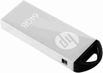HP GTT 220 64 GB Pen Drive Compatible with Desktop Computer, Laptop USB 2.0 Metal Case