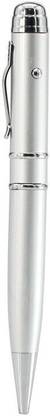 KBR PRODUCT Silver laser pointer 32 GB Pen Drive Compatible with Gaming Console, Desktop Computer, Audio Player, Television, Laptop USB 2.0 Metal Case