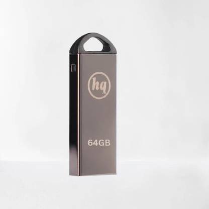 Hq 64GB PEN DRIVE 64 GB Pen Drive Compatible with Audio Player, Desktop Computer, Gaming Console, Laptop, Mobile, Netbook, Tablet, Television USB 2.0 Metal Case