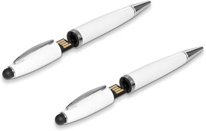 KBR PRODUCT Combo 1+1 promotional gift ball pen 32 GB Pen Drive Compatible with Gaming Console, Desktop Computer, Audio Player, Television, Laptop USB 2.0 Metal Case
