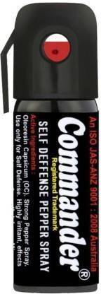 COMMANDER Women Self Defence Pepper Spray for Safety/Protection Pepper Stream Spray Pepper Stream Spray