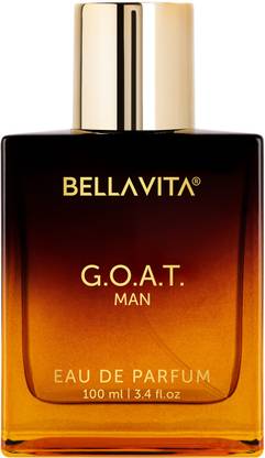 BELLAVITA G.O.A.T Man perfume with Notes of Bergamot, lavender & pepper |Long Lasting| EDP Eau de Parfum  -  100 ml