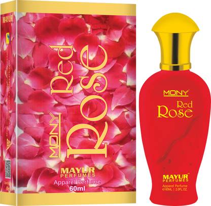 Mony Red Rose Perfume | Floral , Natural, Premium & Long Lasting Fragrance By Mayur Perfume  -  50 ml