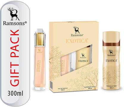 RAMSONS Exotica Gift Pack Eau de Parfum - 300 ml