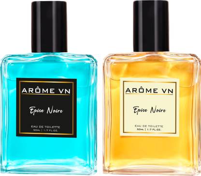 VN AROMA Combo Pack of 2 | Epie Noire - Lune Bleue | Long Lasting |Premium Luxury Perfume Eau de Toilette  -  100 ml