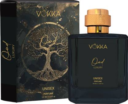 VOKKA Oud Unisex Luxury Long Lasting Smokey Perfume | EDP Fragrance for Gift | Eau de Parfum  -  100 ml