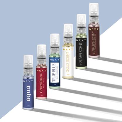 NEXT Luxury Unisex Trial Mini Perfumes Gift Box (6x10 ML) Long Lasting Eau de Parfum  -  60 ml