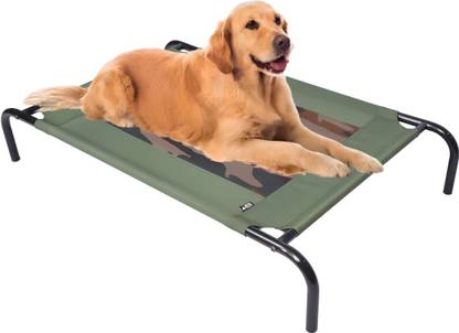 Bestie Elevated Dog Bed-Breathable Mesh,Rust-Proof,Easy to Clean- 51x32x8 Inches XL Pet Bed