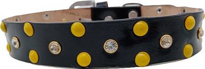 Peto lovers Neck belt adjustable leather Dog Show Collar