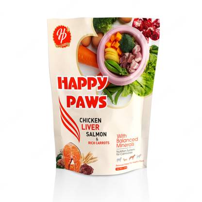 Happypaws Pet_520741 Salmon 1.5 kg (50x0.03 kg) Dry Young Dog & Puppy Food