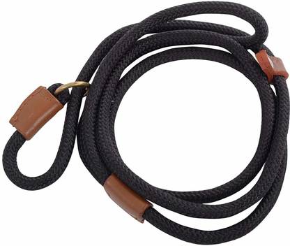 VamaLeathers British Style Slip Leash Length - 5 Feet, Thickness - 1 Cm 152.4 cm Dog Cord Leash