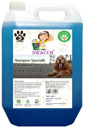 swacch Cocker Spaniel Dog Shampoo I Puppy Safe Shampoo I Shine and Smooth Hair Conditioning Lavender Dog Shampoo