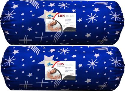 LBN Microfibre Solid Bolster Pack of 2